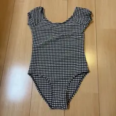 ZARA ギンガムチェック ワンピース水着 6-7