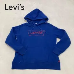 希少　Levi’sリーバイス　刺繍　デカロゴ　パーカー　トレーナー