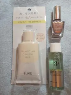 化粧品セット　おしろいミルク