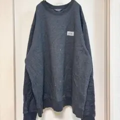 エディーバウアー クルーネック 長袖 スウェット　ビッグサイズ XXL グレーのサムネイル
