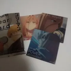 チェンソーマン Square Clear Card パワー 3点セット