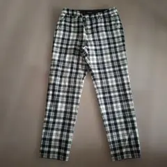 GREEN LABEL RELAXING チェック柄カジュアルパンツ 38