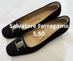 Salvatore Ferragamo パンプス ブラック　5.5Dのサムネイル