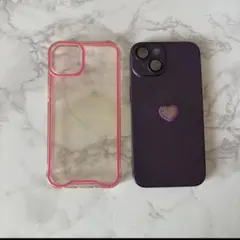 【匿名配送】 iPhone14 ケース　2点セット