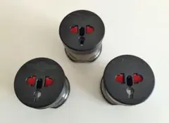 海外用 電源 変換プラグ Aタイプ → Cタイプ ヨーロッパ 3個セット