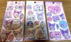 【ライセンス有正規品】サンリオ クロミ ウォーターインシール 3枚セット