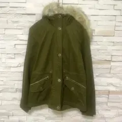 ZARA ザラ モッズコート ファー付き キルティングライナー付き