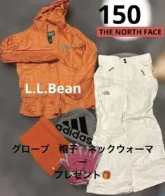 キッズ】North Face 150スノーボード スノーインサレーションビブ