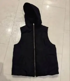 Jigsaw ブラック ダウンベスト 10 ダウンベスト