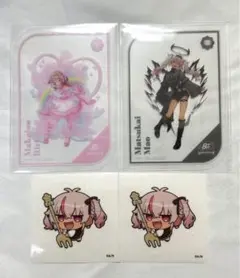 魔使マオ 魔界ノりりむ クリアカード ステッカー