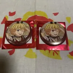 鬼滅の刃 干支 2026 ランダム箔押し缶バッジ 我妻善逸