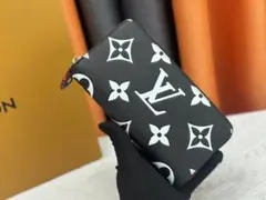Louis Vuitton-purse3 モノグラム 長財布 ブラック ホワイト