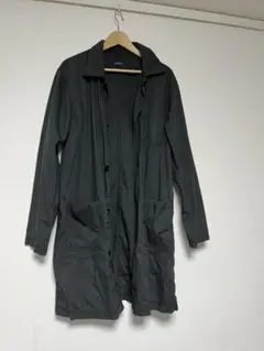 ★ nano base ステンカラーコート 黒 M nano universe