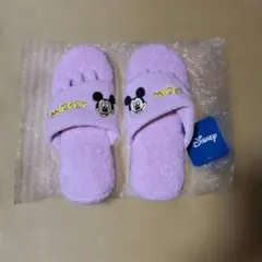 Disney ミッキーマウス ルームシューズ パステルピンクのサムネイル