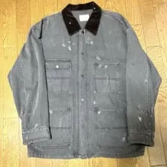 カバーオール／ヴィンテージ　フェード　ダメージ　ペンキのサムネイル