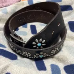 HTC フラワースタッズターコイズベルト