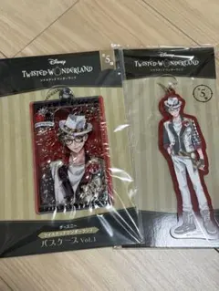 トレイ ツイステ アクリルチャーム パスケース