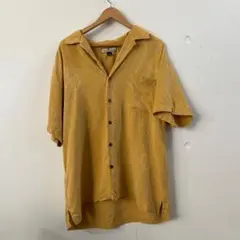 《Tommy Bahama》シルク 半袖シャツ リーフ柄 古着 ヴィンテージ