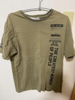 AZUL Tシャツ S カーキ色