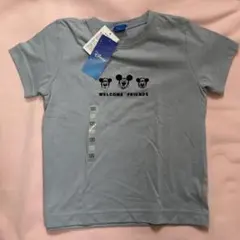 値下げ新品タグ付⭐︎Disney ディズニーミッキー Tシャツ 120cmのサムネイル