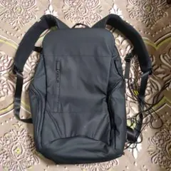 ブラック ナイロン ビジネスバッグ