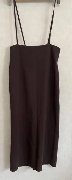 ダークブラウン キャミワンピース Noble