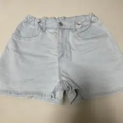 H&M デニムショートパンツ ライトブルー
