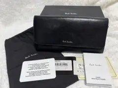 ポールスミス　長財布　paul smith 花柄　ブラックのサムネイル