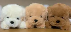 ゴールデンレトリバー ぬいぐるみ 3匹セットのサムネイル