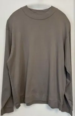 【グリーンレーベルリラクシング】クリアポンチ　モックネック　カットソー