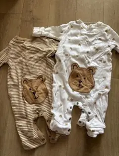 Baby Gap クマロンパース 2点セット