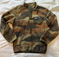 patagonia パタゴニア シンチラフリース　スナップT 迷彩　カモ