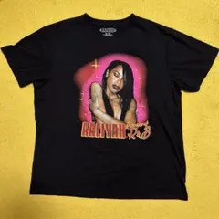 AALIYAH Princess of R&B Tシャツ 黒