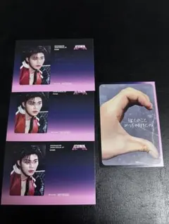 ゴヌク ZB1 ICONIK 通常盤 封入 メッセージカード 4枚