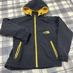 ノースフェイス　ノマドジャケット　アウター　ブルゾン　フード付き　カーキ　130