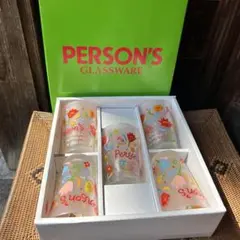 PERSON'S グラスセット 5個 東洋ガラス パーソンズフェスタタンブラー