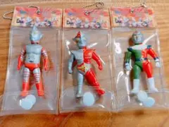 円谷ヒーローズソフビ　ボールチェーンマスコット