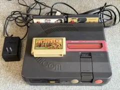 ツインファミコン AN-500B 本体 ゲームカセット付き　ジャンク