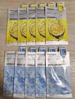 MEDIHEAL シートマスク ビタミンC ヒアルロン酸 各5枚