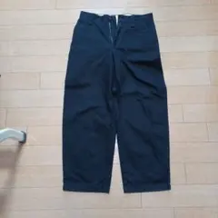 UNIQLO U ワイドフィットチノ ブラック 76cm 【美品】