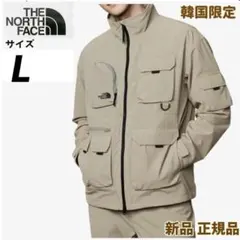 韓国　ノースフェイス　L ジャンパー　ブルゾン ベージュ　日本未発売　新品