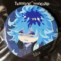 美品新品 ディズニー ツイステ イデア カンバッジ ブリキ 丸型 公式グッズA