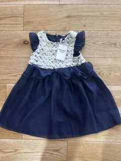 SLAP SLIP ワンピース 110cm ネイビー
