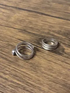 シルバー925 リング 2点セット