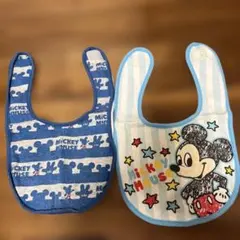 ミッキーマウス スタイ 2枚セット