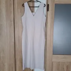 ROPE' PICNIC　ロペピクニック　ノースリーブタイトワンピース　Vネック