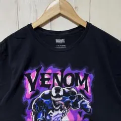 MARVEL マーベル ヴェノム アメコミ 映画 ムービー 黒 Tシャツ