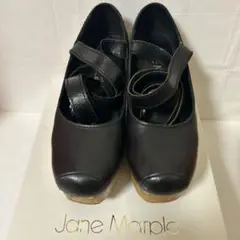 ジェーンマープル ストラップリボンパンプス ブラックL Jane Marple JaneMarple（靴/シューズ ・ ブラック/黒色系）のフリマアイテム一覧