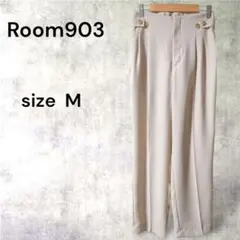 ⭐︎【ルーム903】ハイウエストタックパンツ　ワイドパンツ　レディース　ゴム