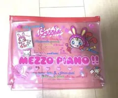 メゾピアノ　スライダーポーチ　平成レトロ　mezzo piano ビニールケース